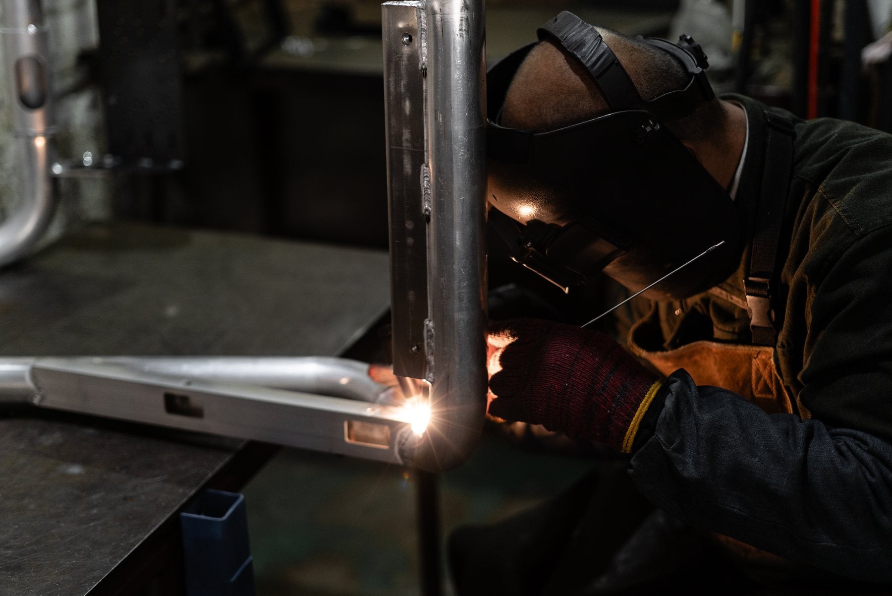 Welding process for DEF pipe replacement parts